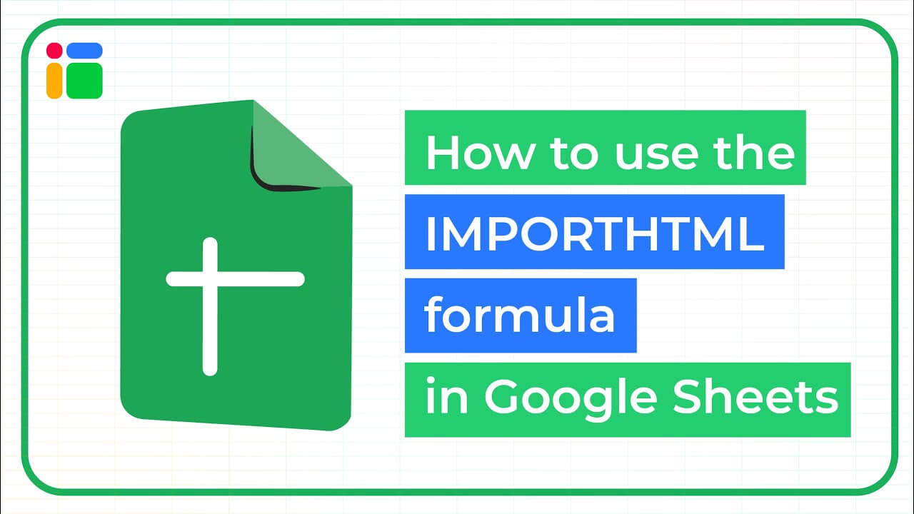 ImportHTML importXML Google Sheet